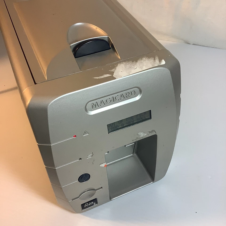 Magicard Rio 2E Std Single-Sided ID Card Printer USB LAN Serial No Feeder&Hopper - Image 4 of 4