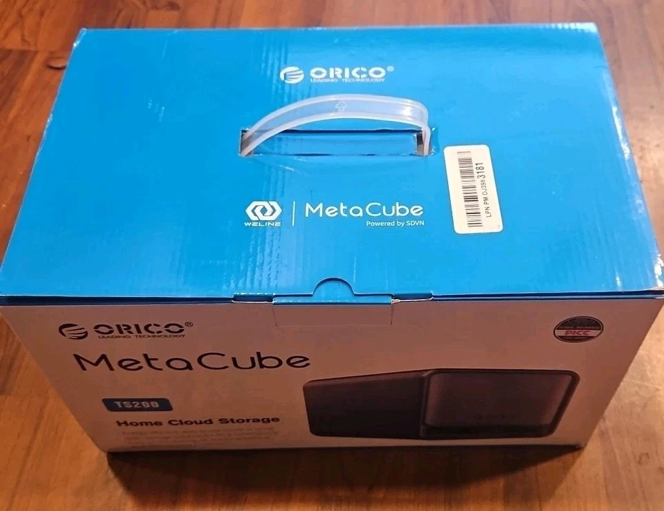 Orico MetaCube Pro TS200 Home Cloud Storage NAS Personal Server Backup - Image 3 of 4