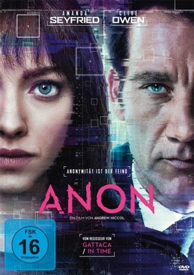 Anon (DVD) Min: 96/DD5.1/WS - Plaion  - (DVD Video / Thriller)