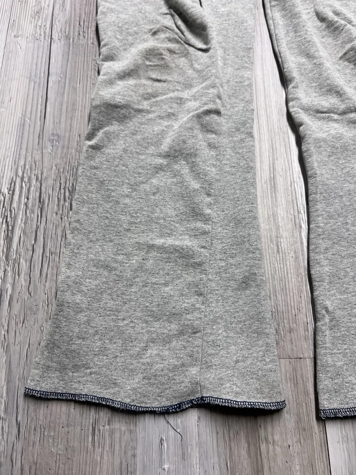 Vintage Y2K Girls Low Rise Flare Sweatpants Heather Sport Gray XOXO Brand Size S - Image 3 of 4