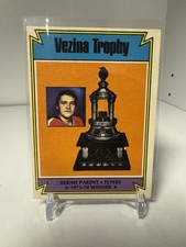 1974-75 O-Pee-Chee #249 Bernie Parent Vezina - NHL Hockey Card