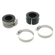Dual Port Intake Boots Split Design With Clamps Pair Dunebuggy Vw