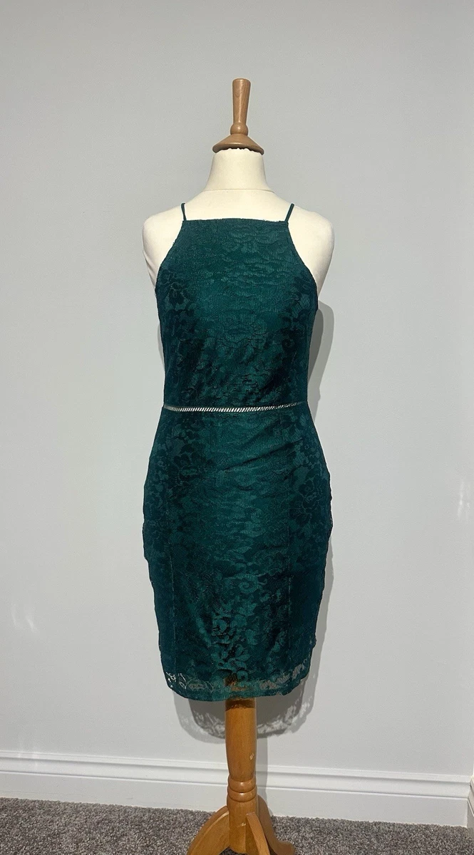 topshop green lace bodycon dress Topshop Lace Ruched Front Dropped Waist Maxi Dress in Green