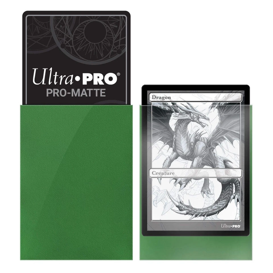 Fundas protectoras de cubierta de almacenamiento mate Ultra PRO 66mmx91mm para tarjeta de juego Foto 2 de 4