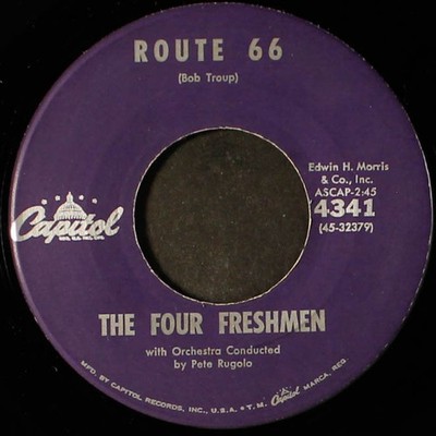 FOUR FRESHMEN: candy CAPITOL 7'' Single 45 RPM