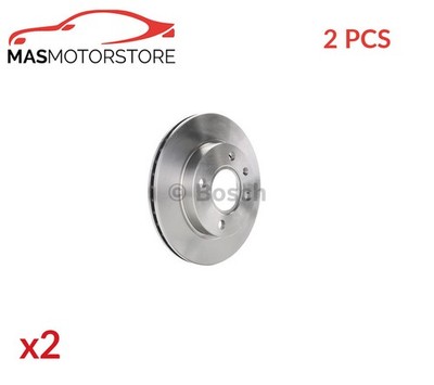 BREMSSCHEIBEN SATZ PAAR VORNE BOSCH 0 986 478 502 2PCS P FÜR MAZDA 121 III