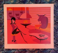 SHAG Astrology Print 2003 Twelve Stations Folio: Taurus