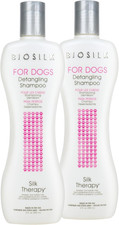 Biosilk for Dogs Silk Therapy Detangling Dog Shampoo  Sulfate Free and Paraben