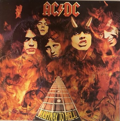 AC/DC Highway To Hell 1979 Australian 1st Press Blue Label Vinyl LP Record NM/NM