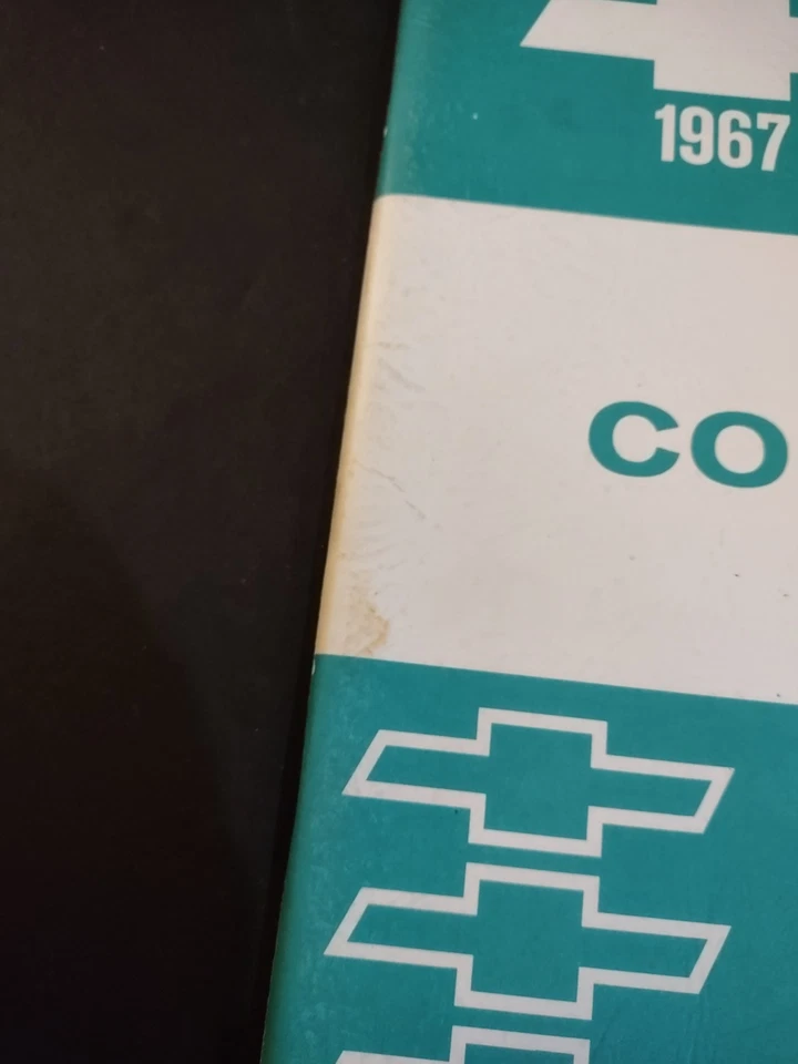 Chevrolet Corvair 1967 chasis suplemento manual de taller Foto 2 de 4