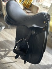 Black Country Saddle 17.5 Inch MW (Dressage)