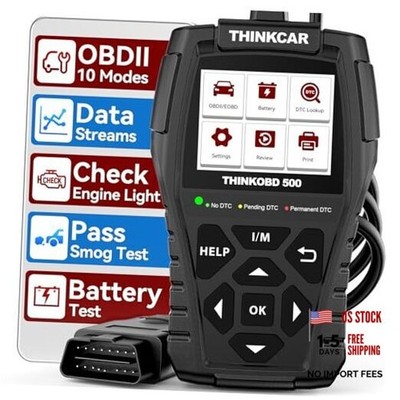  Thinkobd 500 OBD2 Scanner Check Engine Car Code Reader, Full OBD II CAN 