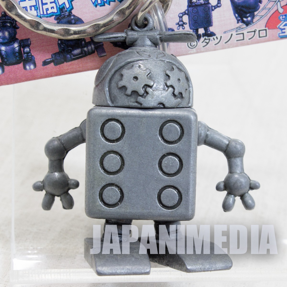 Yatterman Omotchama Tatsunoko Mecha Metal Figure Key Chain