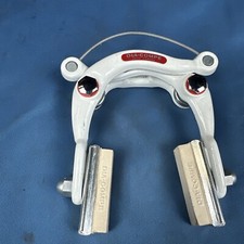 Pinza freno bicicletta NOS Dia Compe bianca 5583 ricambi bici d'epoca BMX