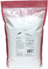 NuSci L-Valine pure powder 2270g (5.0 lb) USP bulk Valine BCAA Muscle building
