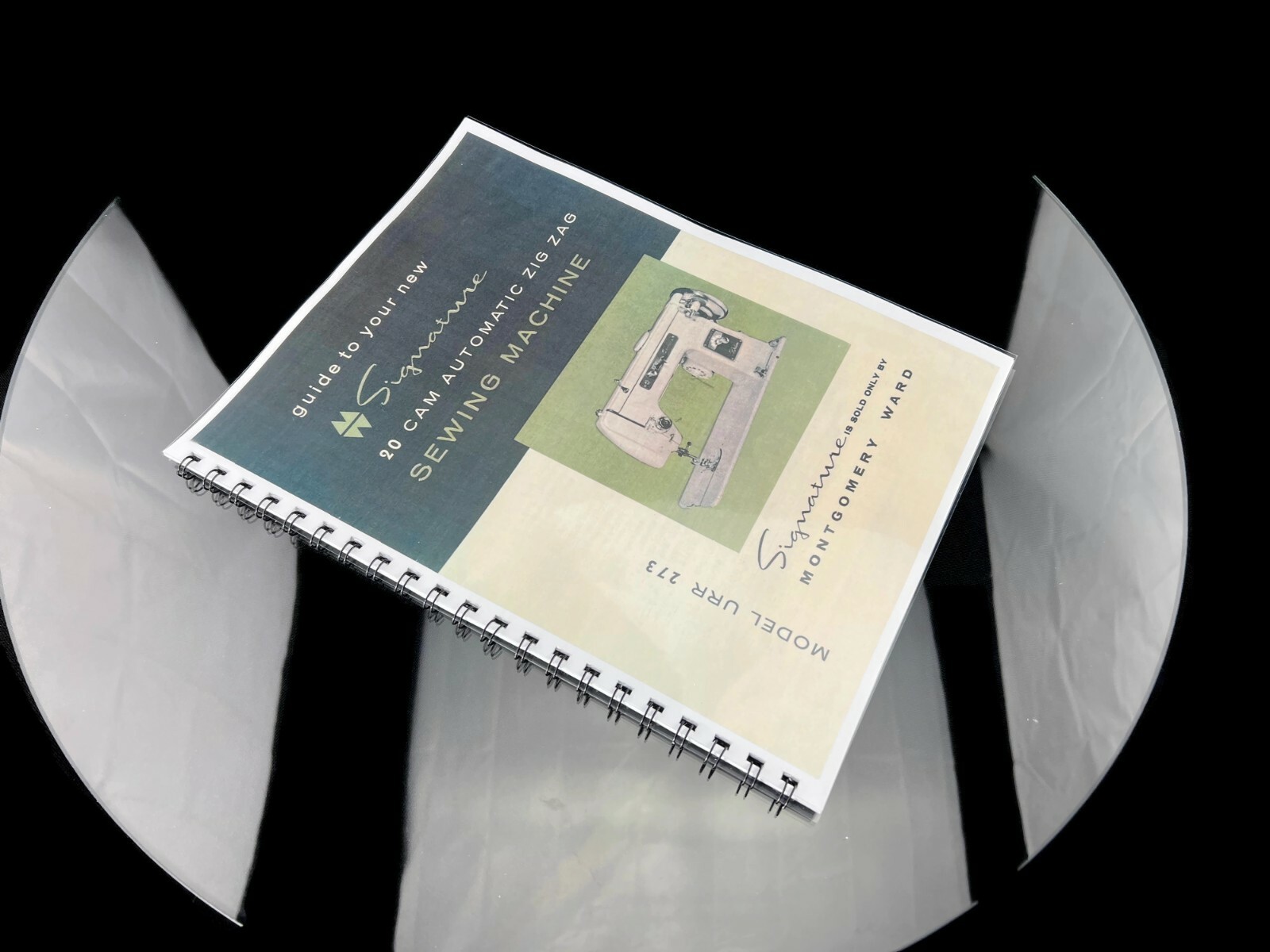 Montgomery Ward URR 273 Signature Zig Zag Sewing Machine Manual Instructions eBay