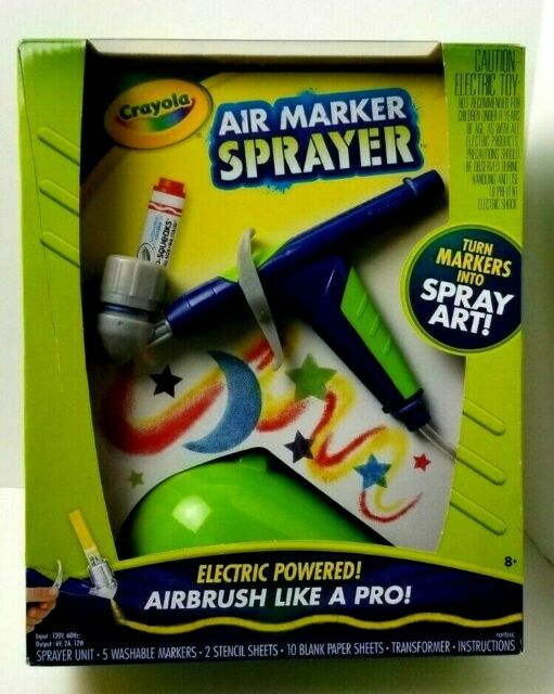 Crayola Air Marker Kids Airbrush Sprayer Kit 8 Years For Sale Online Ebay Crayola Air Marker Kids Airbrush Sprayer Kit 8 Years For Sale Online Ebay