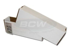 Lot of 15 BCW SUPER VAULT Graded Card Storage Boxes corrugated cardboard box