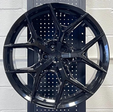 22 Gloss Black Staggered Wheels W1500 Rims Fit Bmw X5 X5m E70 F15 X6 E71 5x120