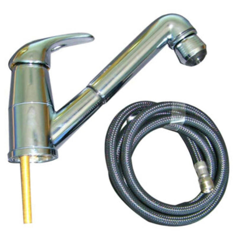 Dimatec Chrome extractible shower set