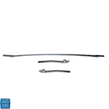 1964-65 Chevelle Skylark GTO Cutlass 3 Piece Convertible Tack Strip Bar - New