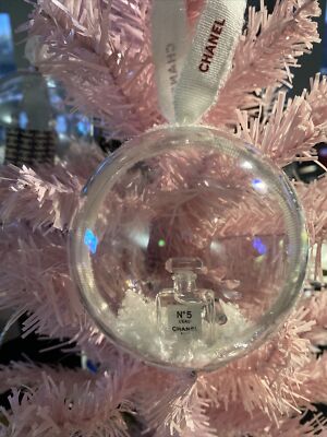 Chanel Christmas ornament- Handmade With Chanel No. 5 Perfume