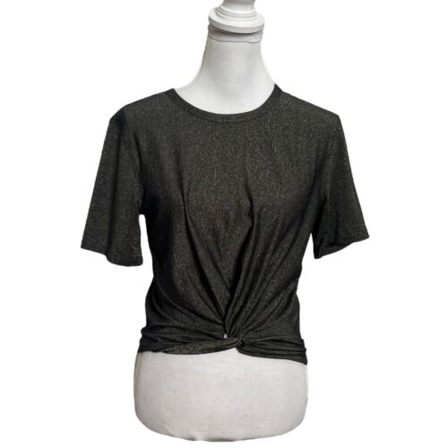 Lululemon Crescent T-shirt spark special edition black/gold fiber