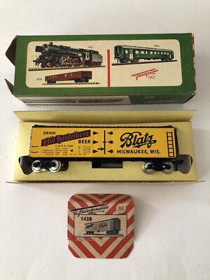 Märklin HO. 4 anciens wagons avec caisses, selon photos (D'occasion) à