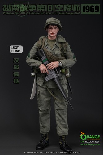 QORANGE QOTOYS QOM-1035 1/6 Vietnam War 101st Airborne Division Action Figure - Picture 2 of 14