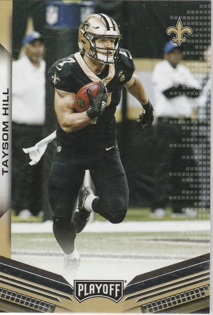 TAYSOM HILL NEW ORLEANS SAINTS Panini Playoff Football Card NO RES