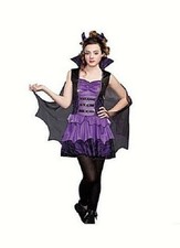 TEEN GIRL 9-11 WICKED WITCH HALLOWEEN COSTUME PARTY DRESS  HEADBAND