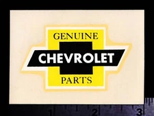 CHEVROLET Genuine Parts - Original Vintage 60’s Racing Water Slide Decal  3 inch