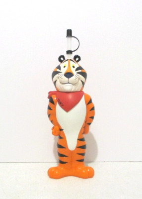 Tony the Tiger Figural Water Bottle Kelloggs Cereal City USA Frosted Flakes 1998