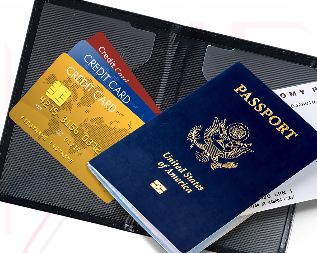 Star Wars Passport Holder Case Card ID Travel Accessory Leather