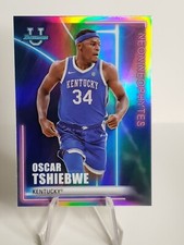2022-23 Bowman Best University Neon Neophytes Oscar Tshiebwe Indiana Pacers