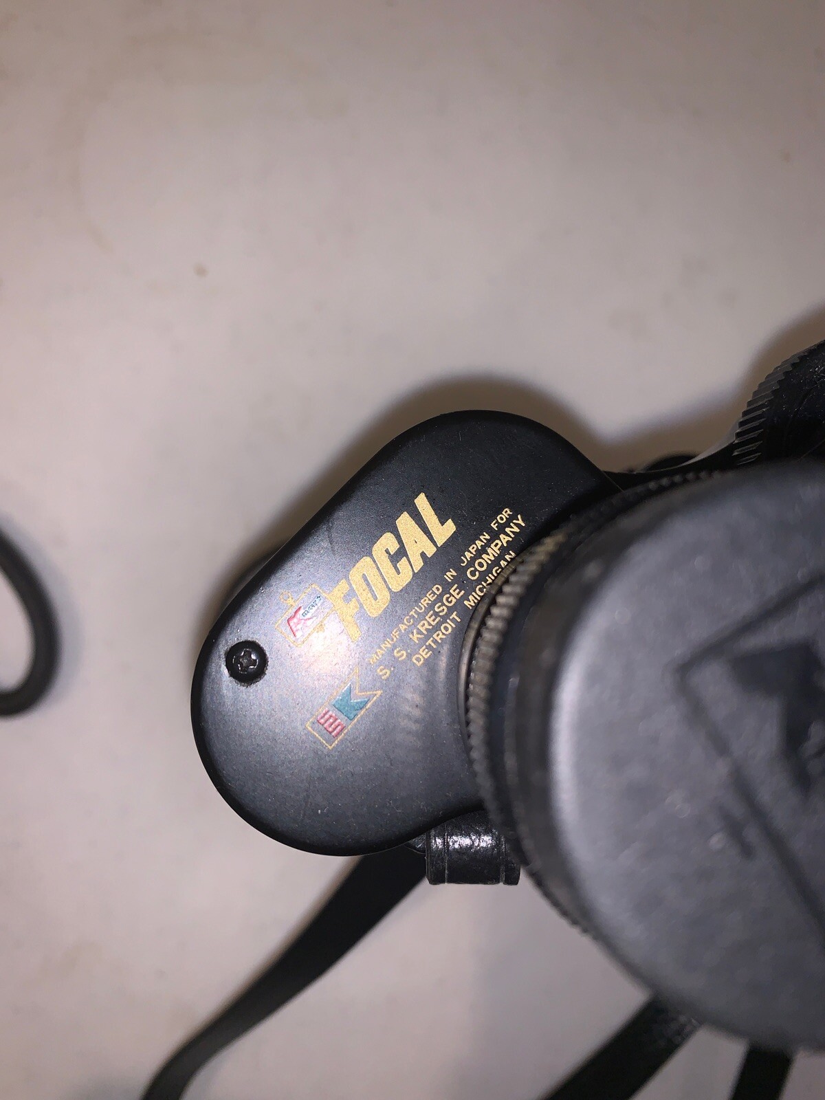 Vintage Focal Kmart 7x35 Wide Angle Binoculars w/case eBay