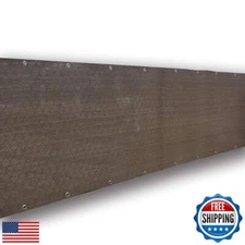Alion Home© Elegant Privacy Screen Windscreen Mesh for Backyard Deck, Patio, 