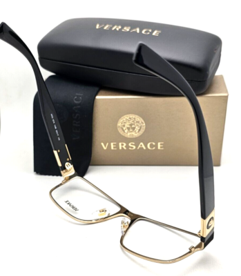 New VERSACE Rectangular Eyeglasses MOD. 1274 1436 55-17 140  display picture 3