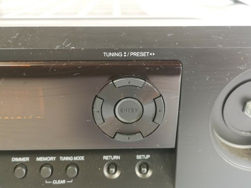 Onkyo TX SR304 5.1 Channel 65 Watt AV Receiver Black NO REMOTE MALAYSIA MADE - Picture 5 of 12