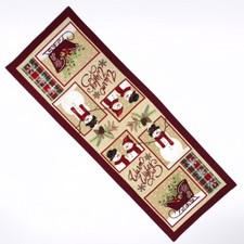 ST. NICHOLAS SQUARE SNOWMAN RUNNER - 36"
