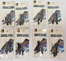 Sinker Weight Sliders Snaps 8 Packages 2  per package 1 1/2"