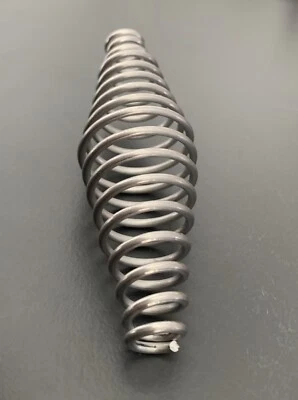 Griff 82 Ofengriff Spiralgriff Barbeque Smoker Grill Kamin Edelstahl Feder BBQ