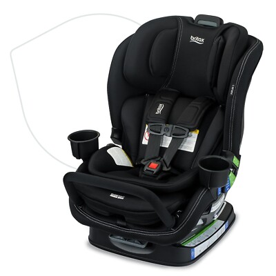 Britax Poplar S Narrow Convertible Car Seat - Onyx, New