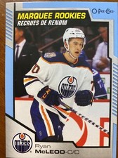 20-21 UD Series 2 Hockey Blue Opee Chee Marquee Rookies 638 Ryan McLeod