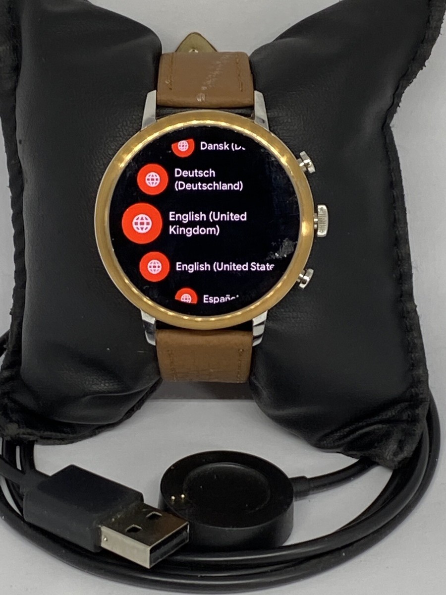 Fossil Gen Authentic Digital Dial Smart Watch Custom Band FTW6016 CO45