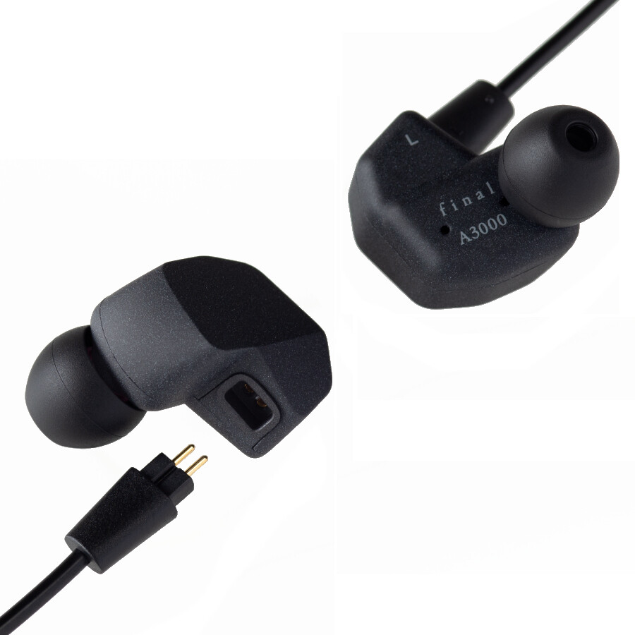 Final A3000 Single Driver IEM Earphones With Detachable Cable