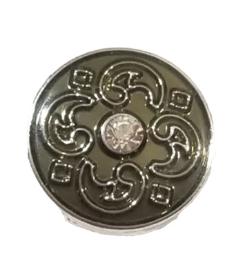 3D RHINESTONE 18mm/20mm GINGER SNAP BUTTON POPPER FOR INTERCHANGEABLE JEWELRY