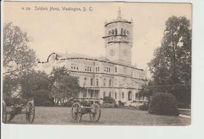 District of Columbia Soldiers Home by Rotograph UNPOSTED 1906 era Washington DC