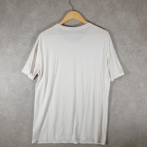 Vintage Hugo Boss Logo Print T-Shirt L White Men’s Summer Outdoors Casual - Picture 8 of 8