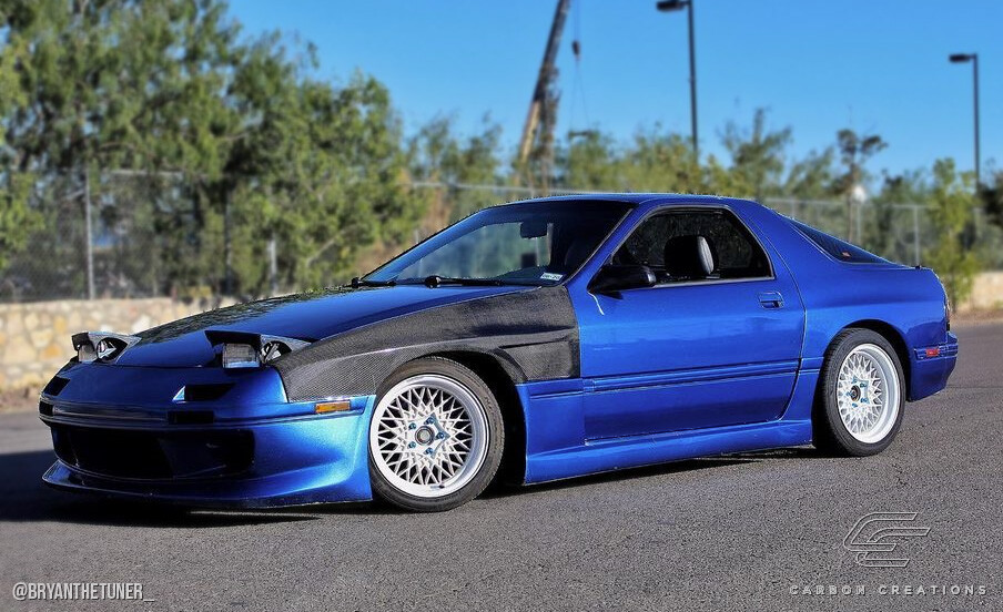 86-91 Mazda RX7 M-1 Carbon Fiber Creations Body Kit- Fenders